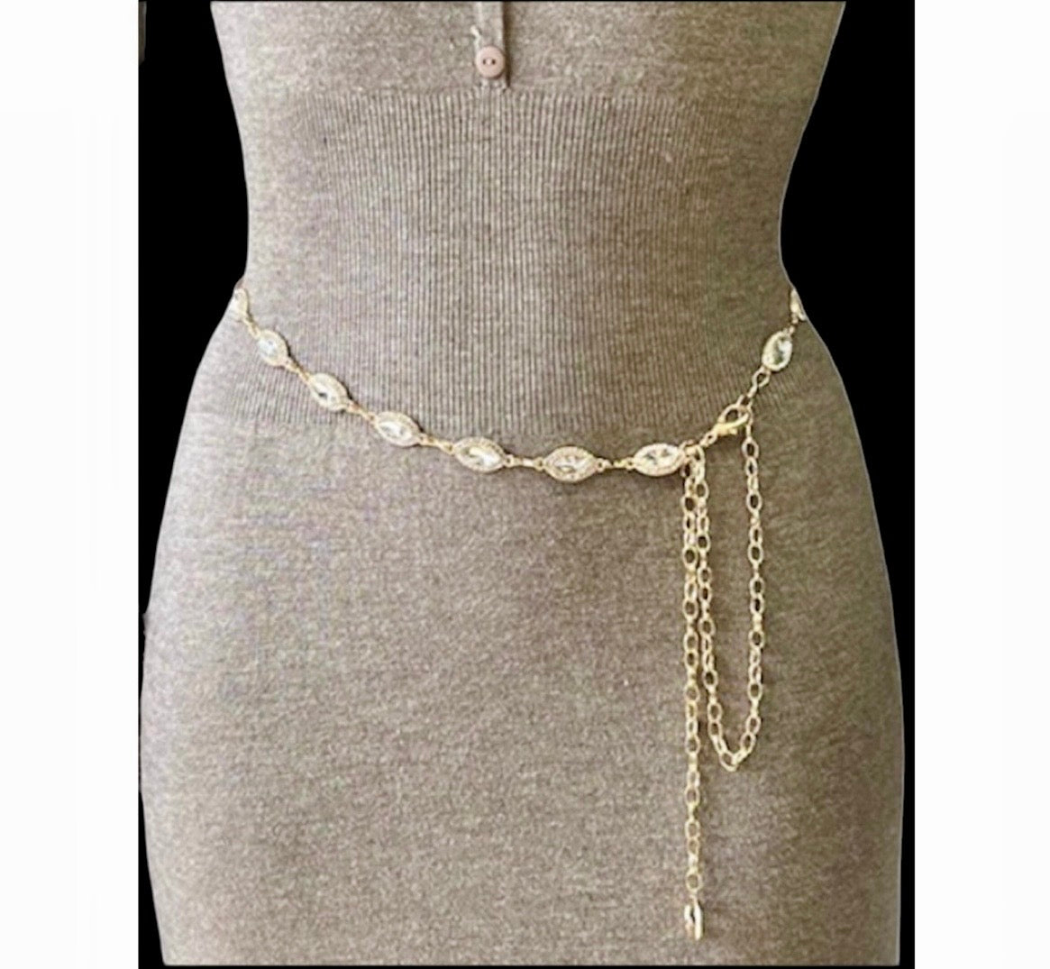 Ceinture en métal femme