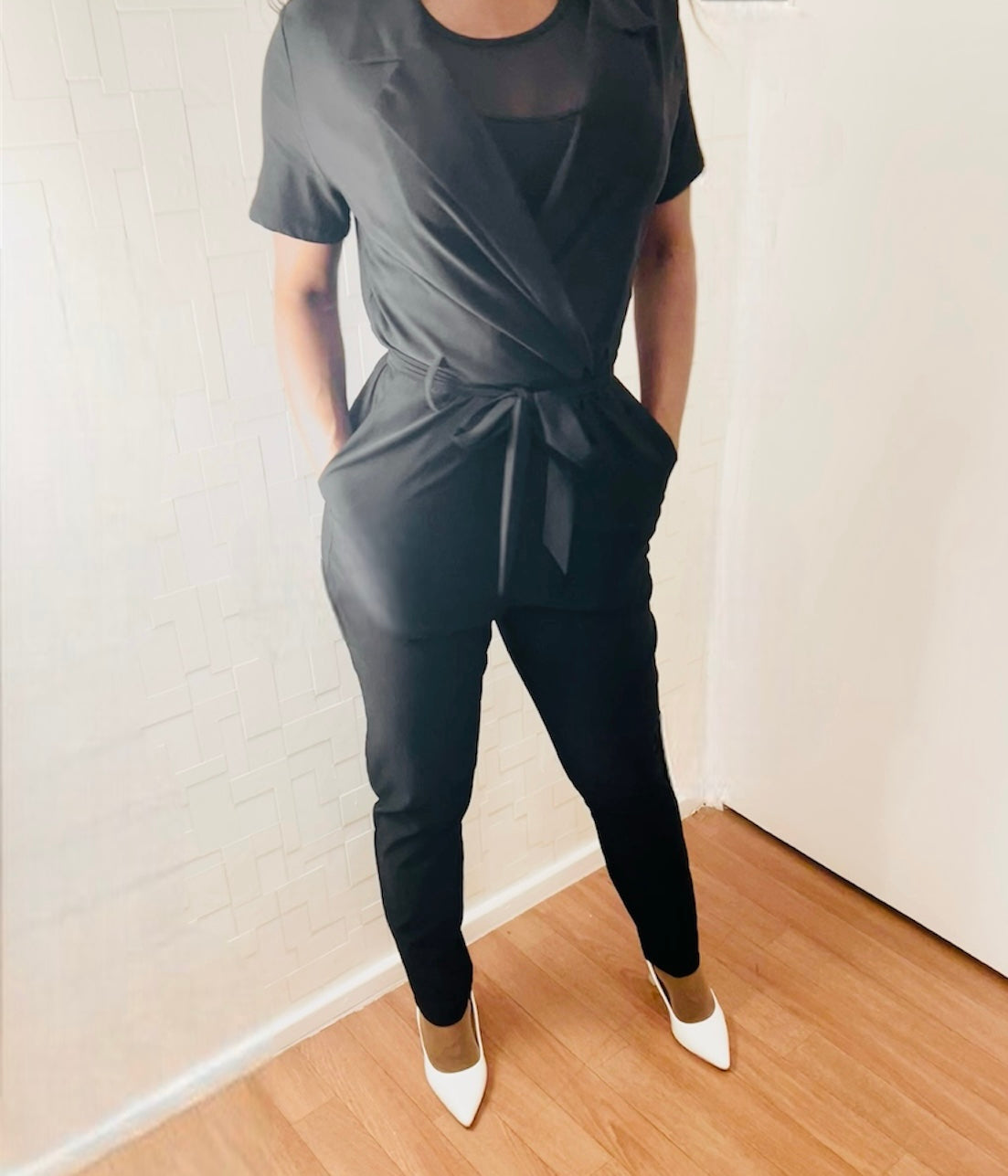 Combinaison manches courtes Femme