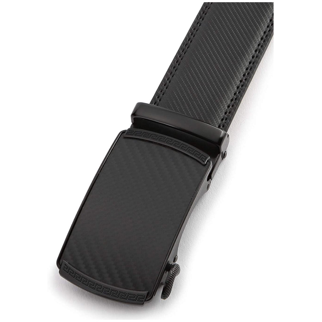Ceinture boucle automatique en cuir Homme