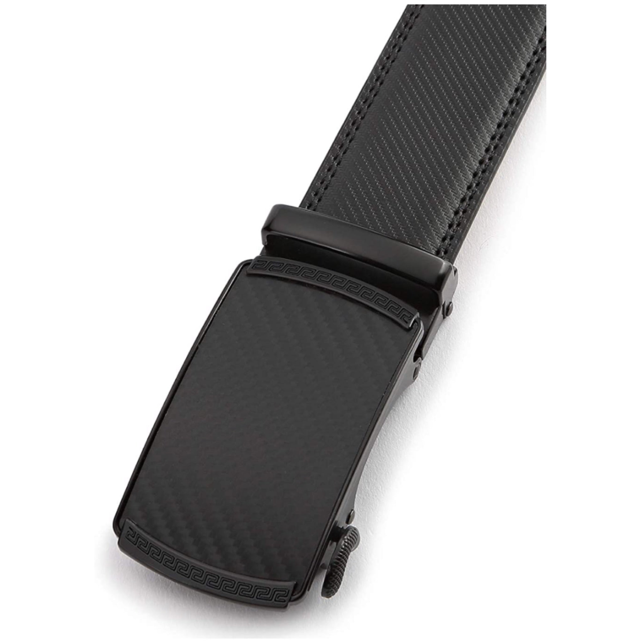 Ceinture boucle automatique en cuir Homme