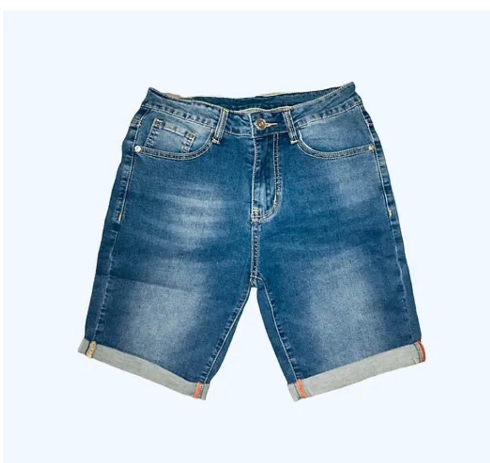 Short en jean Homme