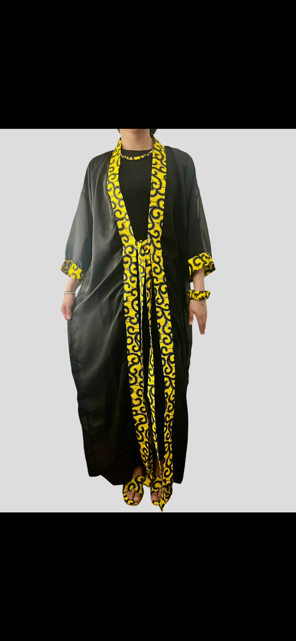 Kimono en mousseline Femme