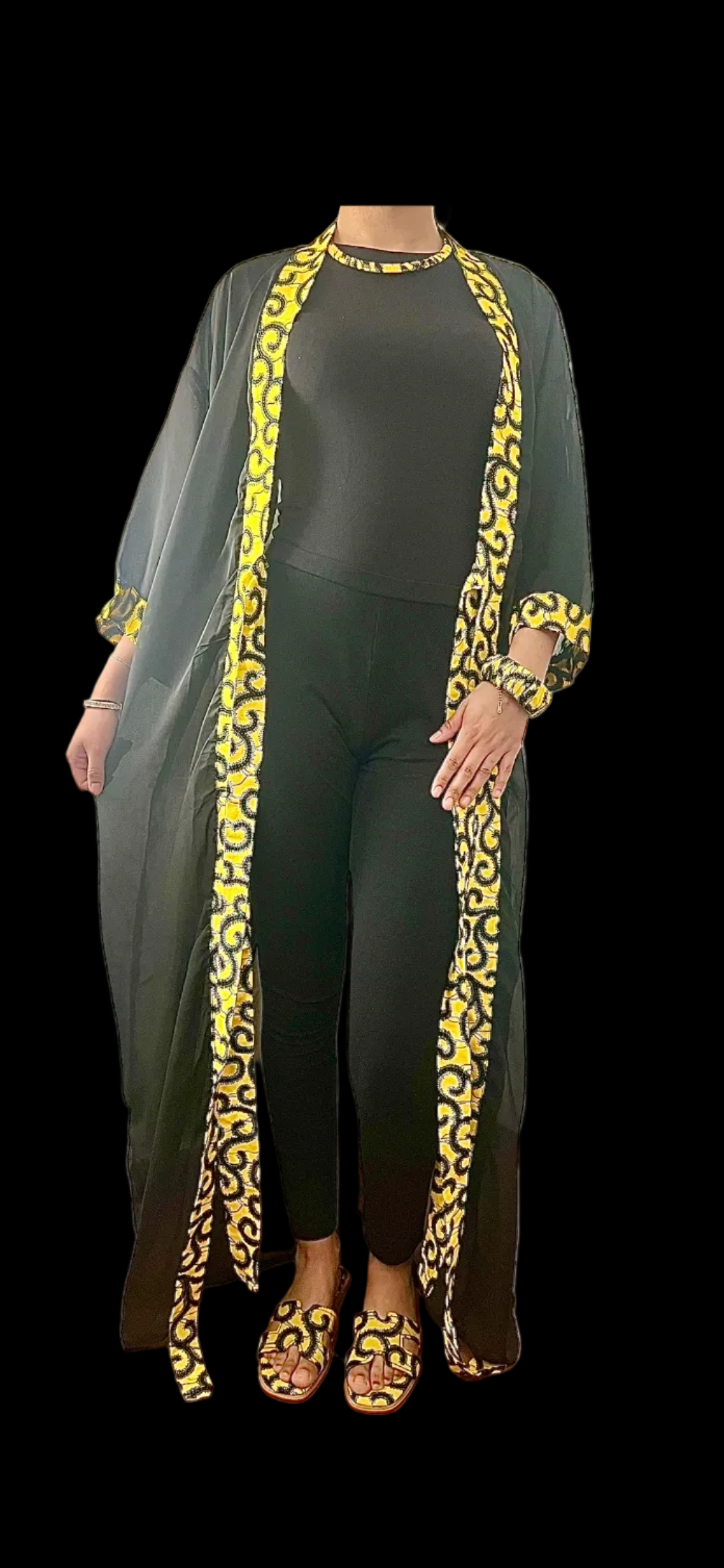 Kimono en mousseline Femme