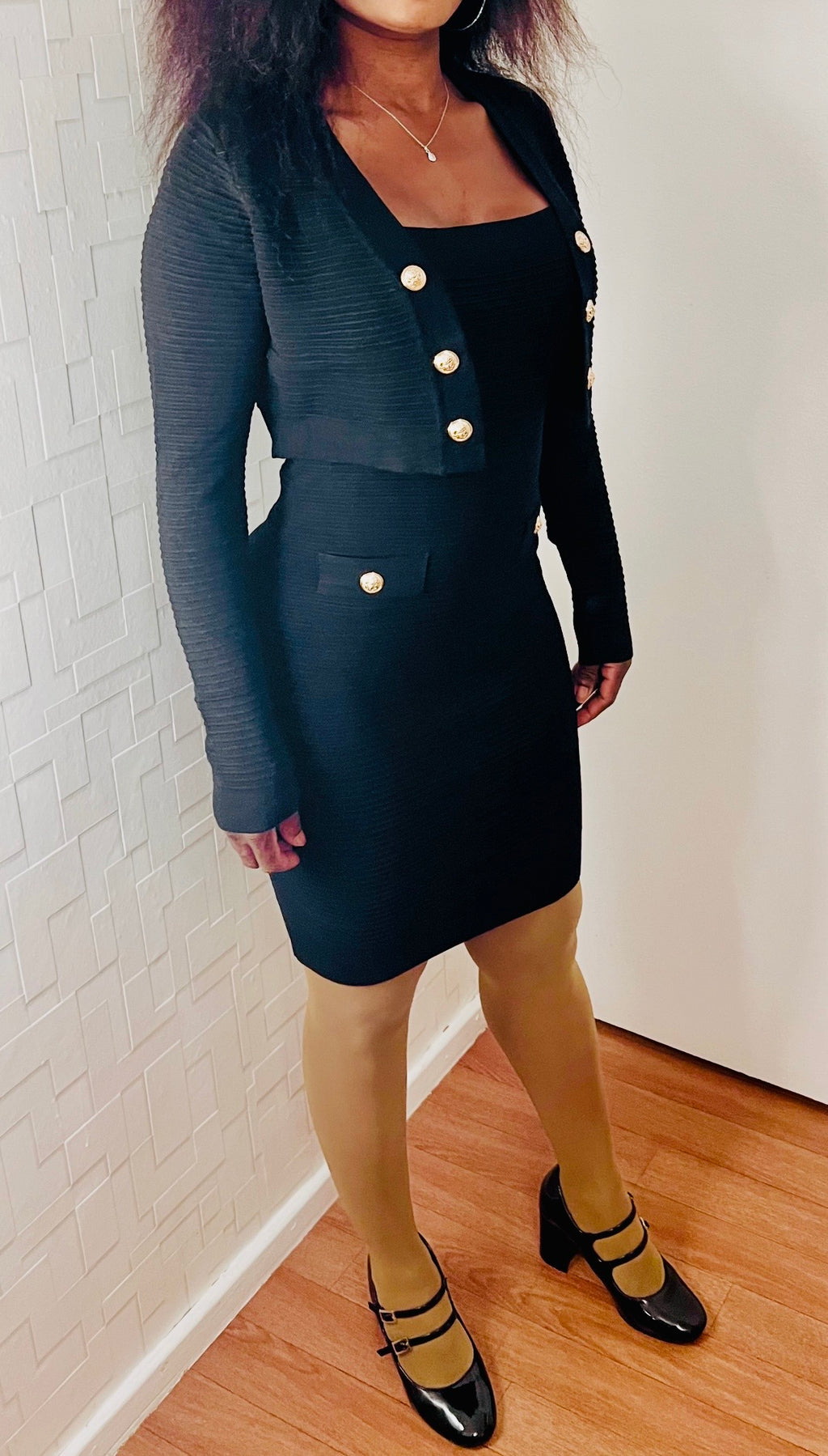 Ensemble robe et gilet Femme