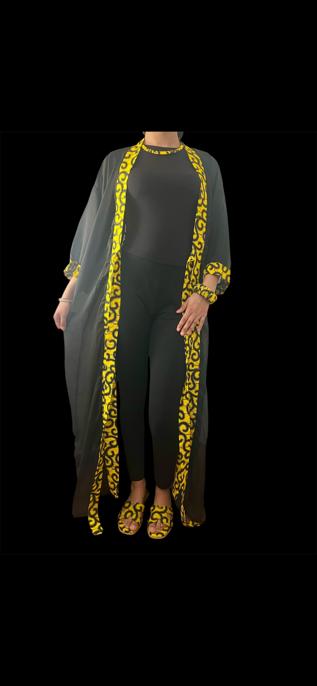 Kimono en mousseline Femme
