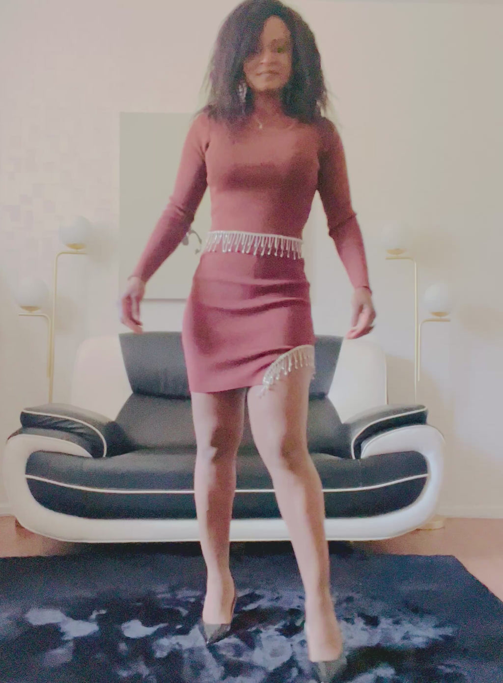 Ensemble brodé Femme